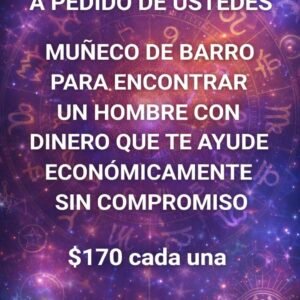 MUÑECO PARA ENCONTRAR UN HOMBRE CON DINERO